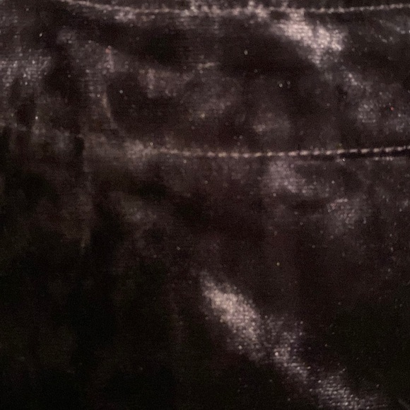 Cable & Gauge blue/violet velvet open quarter sleeves blouse. Size Petite Medium - Picture 7 of 10